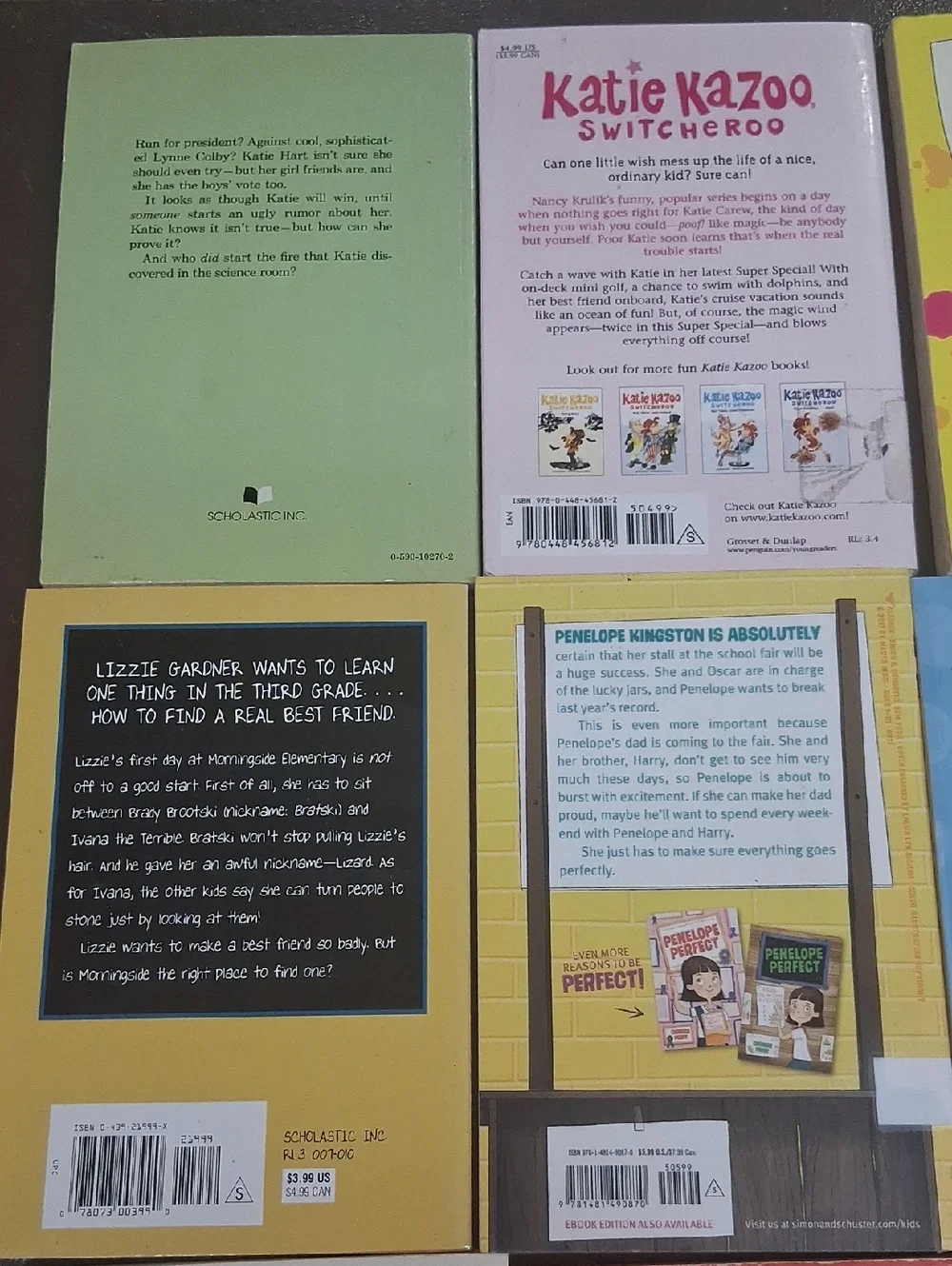 Penny‎ Dreadful (9 Scholastic chapter books for early readers)